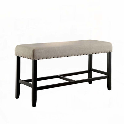 Counter Height Upholstery Kitchen Dining Bench by Winston Porter