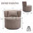 Narissa Swivel Accent Chair with Throw Pillow-72785259