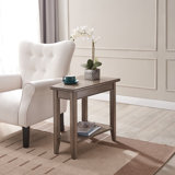 Laurent Solid + Manufactured Wood Wedge Table