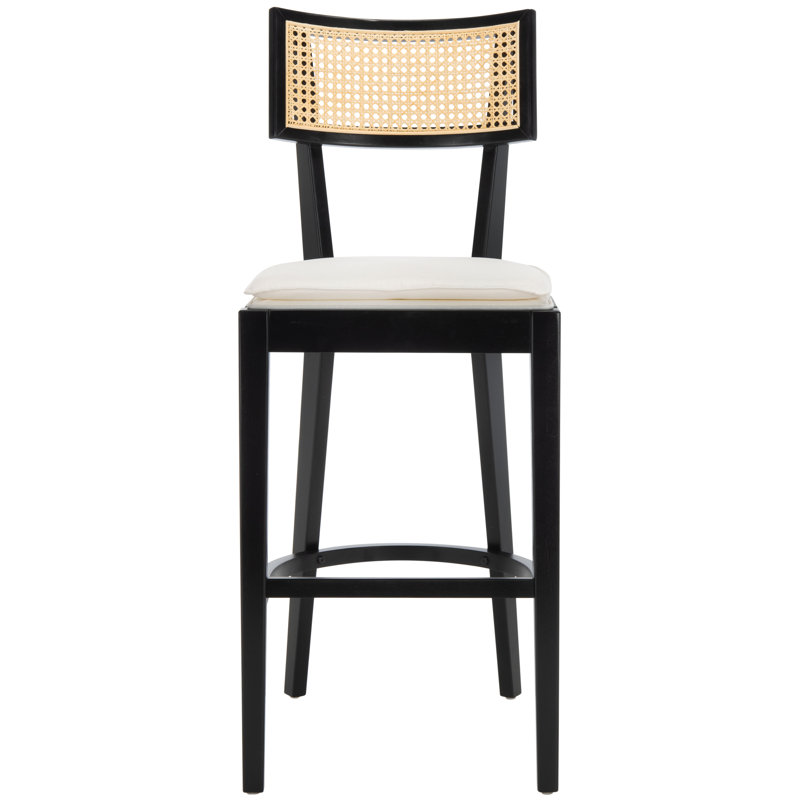 Tarrington Stool, Bar Stool (30.5" Seat Height), Natural/Black