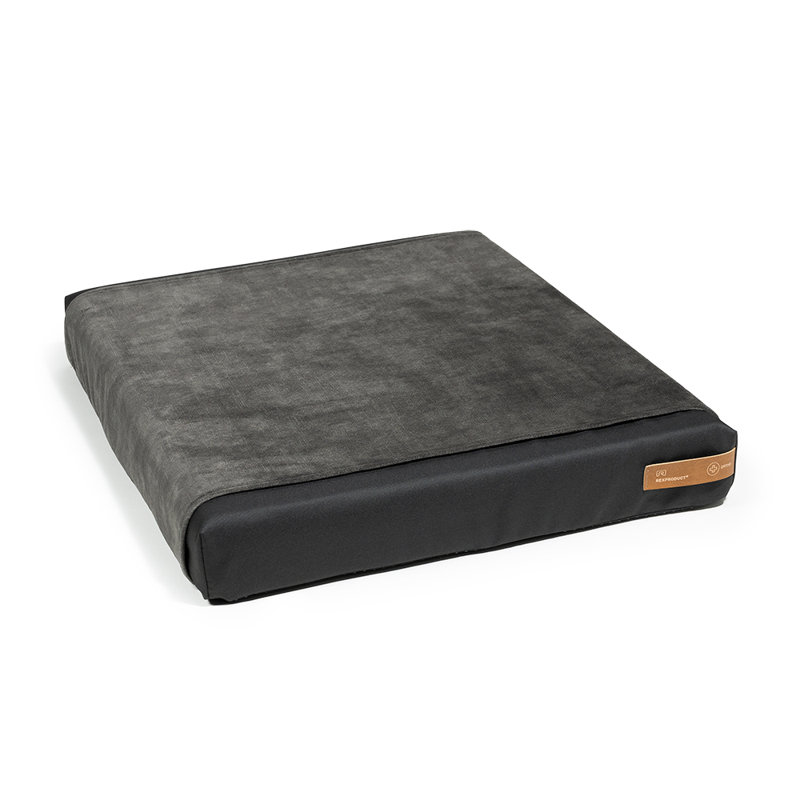 Orthopedic Memory Foam Pet Bed, 8cm H x 60cm W x 70cm D, Khaki