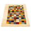 Tapis multicolore Kashkuli Gabbeh 3 pi 5 po x 4 pi 10 po