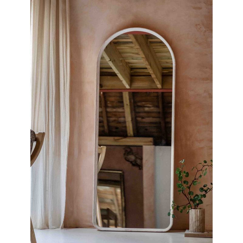Rectangle Mirror, Light Wood, 160cm x 60cm