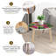 Ensemble de 2 tables basses gigognes Triangle Nesting