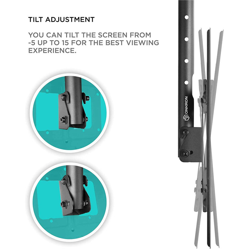 ONKRON Single Screen Ceiling Mount
