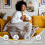 Couverture 100% coton tissée à la main, douce et antimicrobienne-108679438-108679439