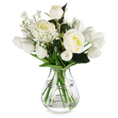 Arrangement floral dans un vase Lester