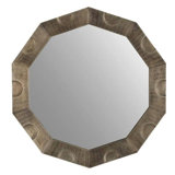 Kiernan Decagon Brass Mirror