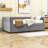 Twin Upholstered Daybed with Backrest and Drawers-365920224
