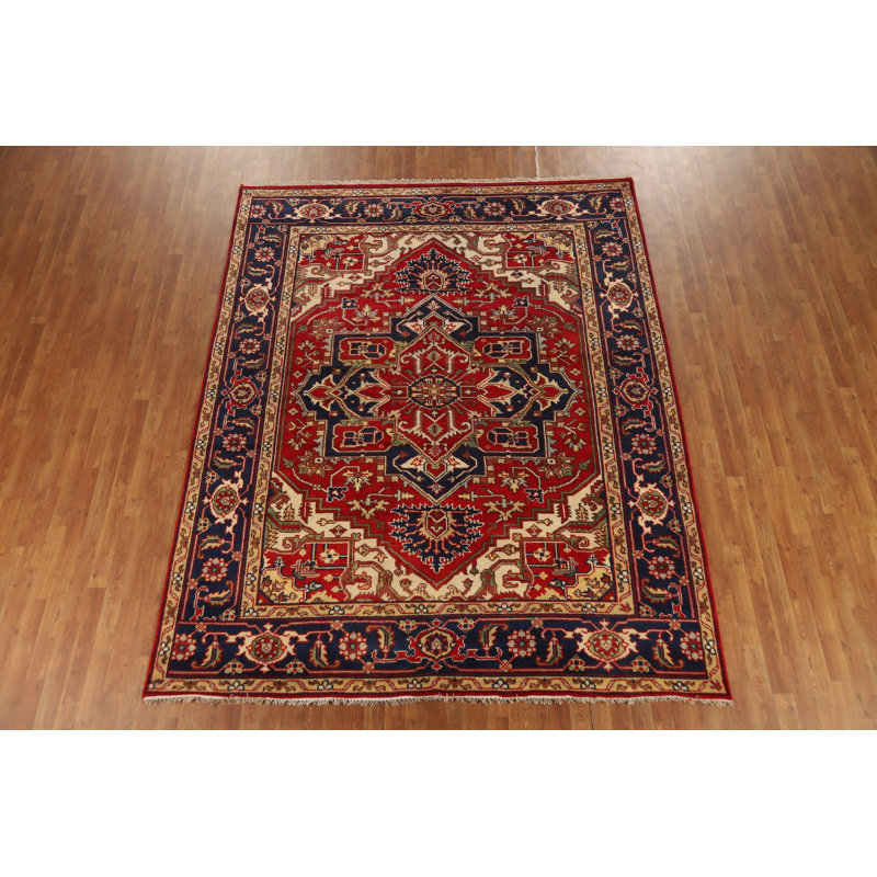 Tapis indien en laine Medallion