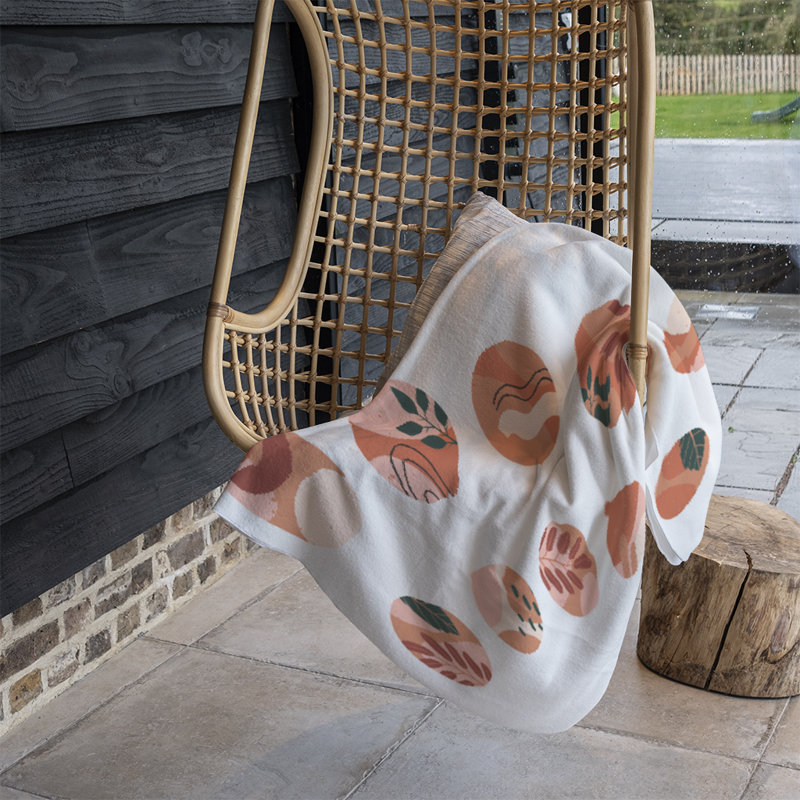 Domarion Plain Weave / Muslin Throw Blanket
