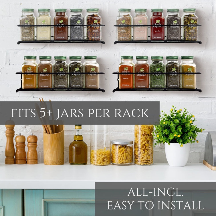 Prep & Savour Wall Spice Rack