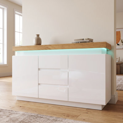 140 cm W Chest of 3 Drawers