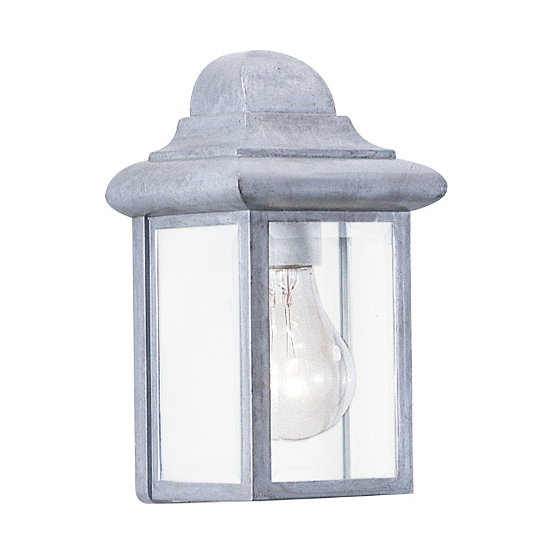 Georgian Wall Light, Pewter