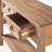 Dinnington 34.49'' Solid Wood Console Table-718095023-725907761