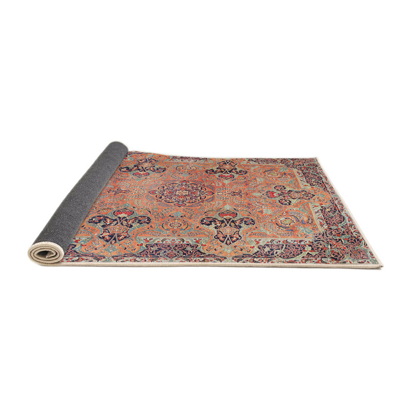 Bordovice Oriental Indoor Rug, Round 5'