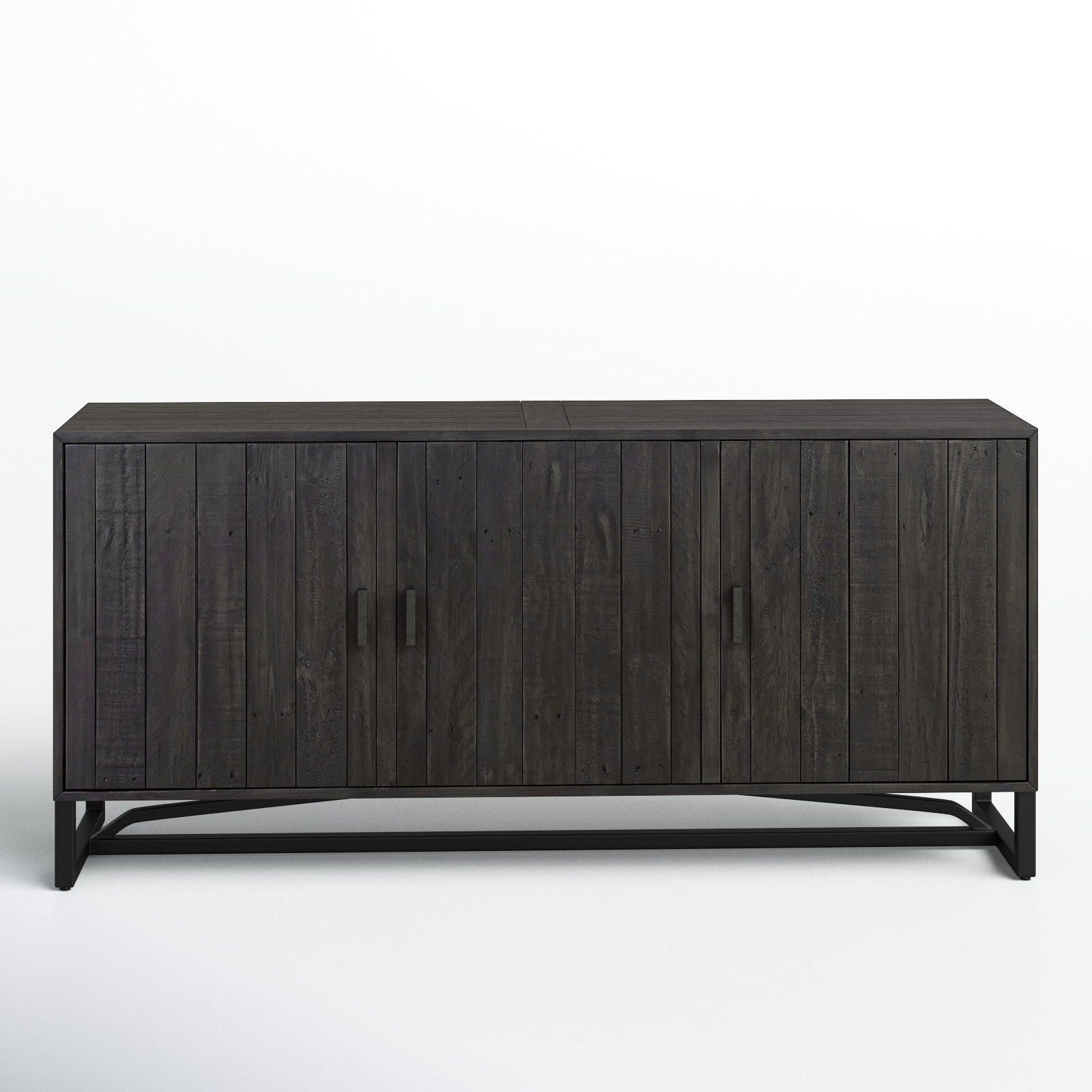 Lopez Pine Sideboard, Black