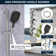Shower Systems With 11.8"Rain Shower And High Pressure Handheld, 3 Body Jet Faucet, Rough In-Valve