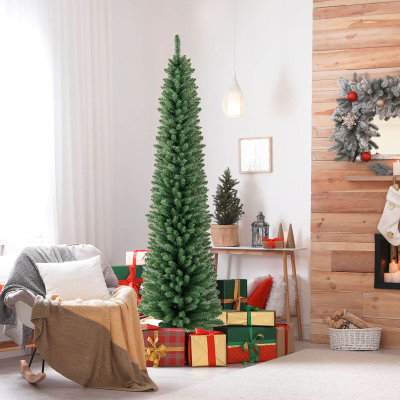Arbre de Noël Slim Cashmere, 7'