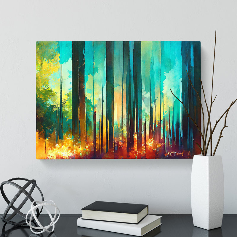 Pretty Forest Vol.5 - Wrapped Canvas, 50cm H x 76cm W x 3cm D