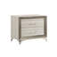 Table de chevet blanche Star