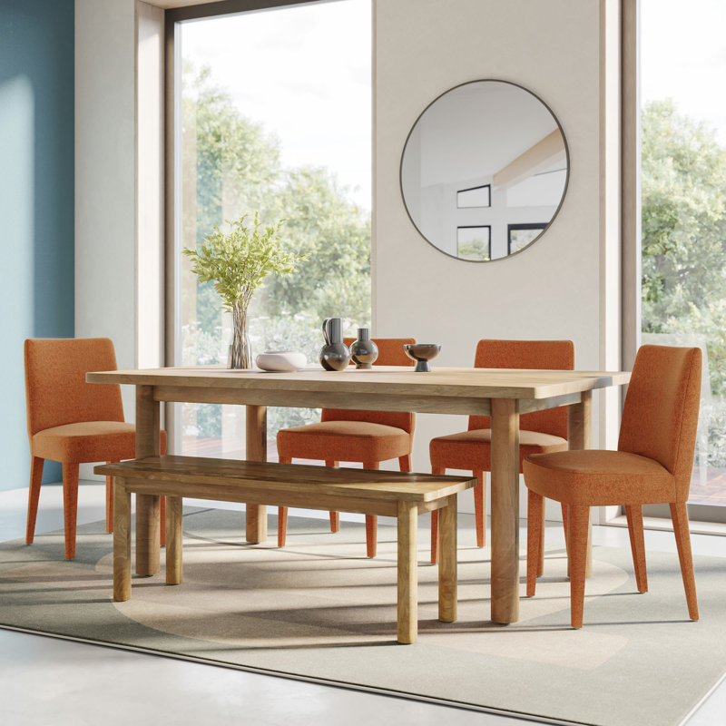 Akakios 20'' H Upholstered Side Chair, Auburn