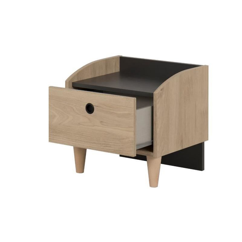 Watlington 43cm W Manufactured Wood Bedside Table