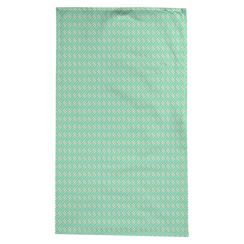 Nappe à carreaux à rayures Leffel, Vert / Sarcelle