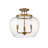 Jocelyn Glass Semi Flush Mount-1304911826