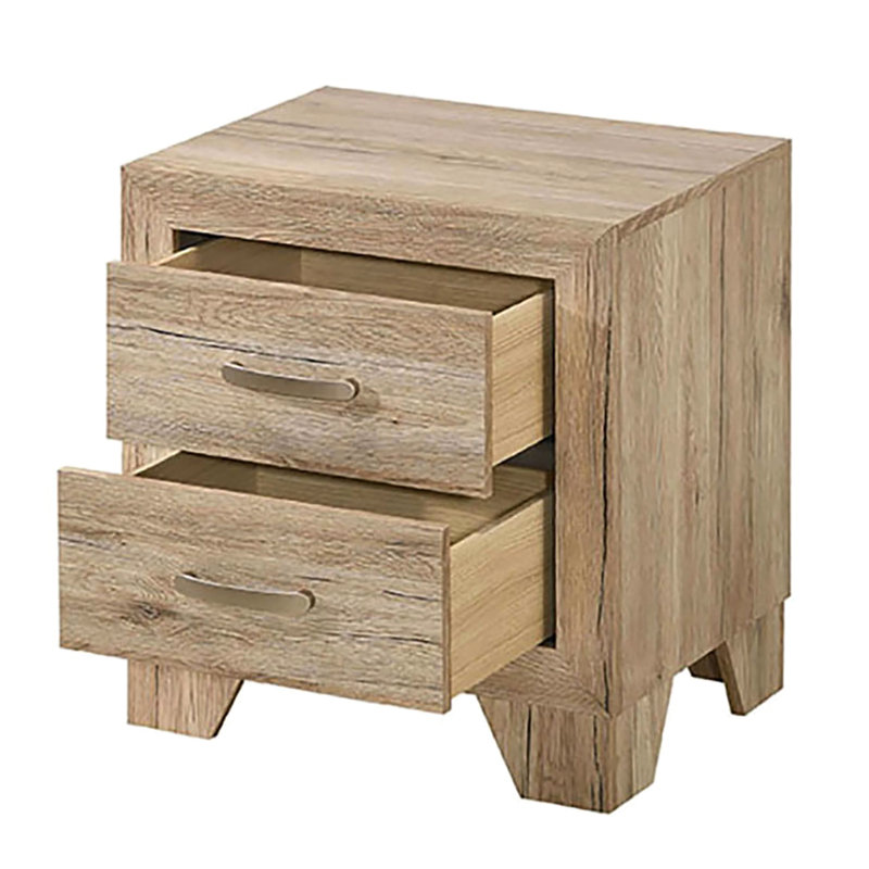 Table de chevet de la chambre à coucher 2 avec glissières simples et article personnalisable