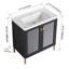 Meuble-lavabo simple 32,01 avec comptoir