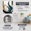 Ikeer - Horloge murale abstraite en marbre-1267460264