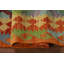 Tapis géométrique en laine Kilim