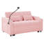 Canapé-lit pliable polyvalent, canapé-lit en velours multifonctionnel moderne, dossier réglable-921528313
