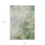 Tapis d'extérieur lavable abstrait vert artichaut 10 pi x 14 pi artichaut