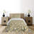 Polyester Floral Coverlet-106220746-106220749