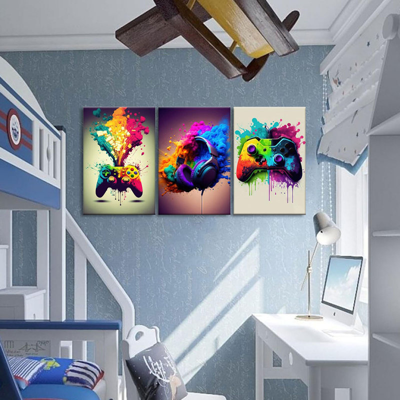 3 Piece Wrapped Canvas Print