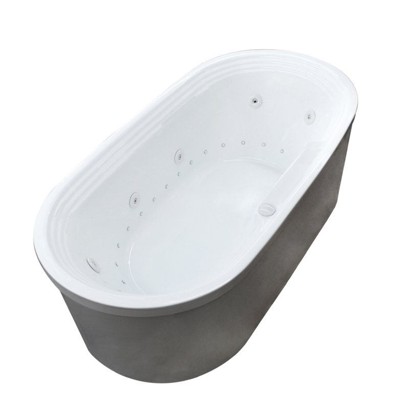 66.87'' x 33.62'' Bathtub