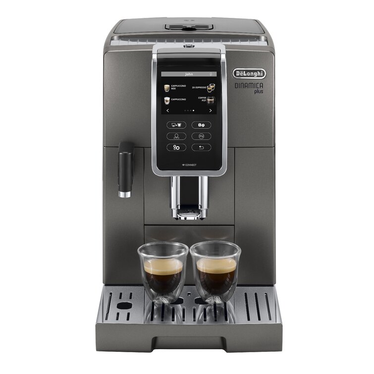 Delonghi, Dinamica & Milk Bean to Cup Coffee Machine, Grey
