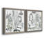«Opulent Bath I», ensemble de 2 peintures sur toile encadrées-2079942364-2079942365