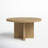 Mandora Laroche 54" Pedestal Dining Table Set