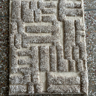 Hand Knotted Wool Rug