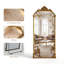 Miroir pleine grandeur sculpté arqué en polyuréthane-375505212-375505213