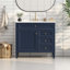 Meuble-lavabo 36 po avec lavabo supérieur-1990255507