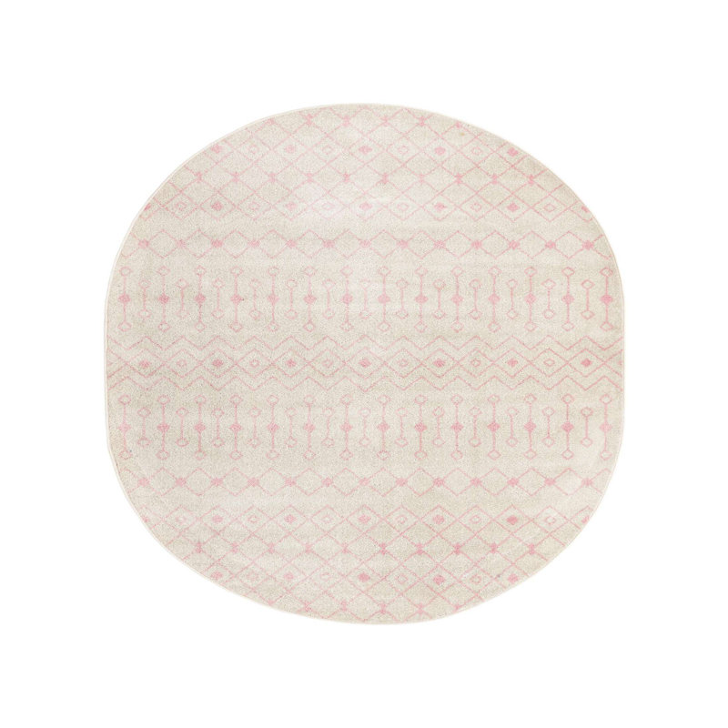 Somerville Geometric Indoor Rug, Oval 7'10" x 10'