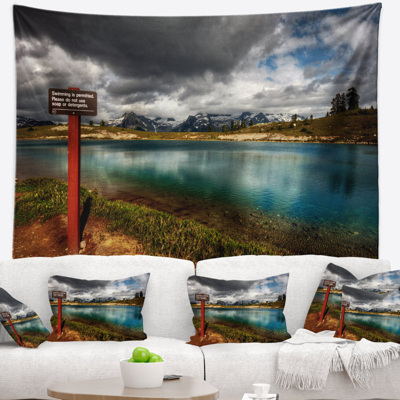 Polyester Tapestry, 68" H x 80" W