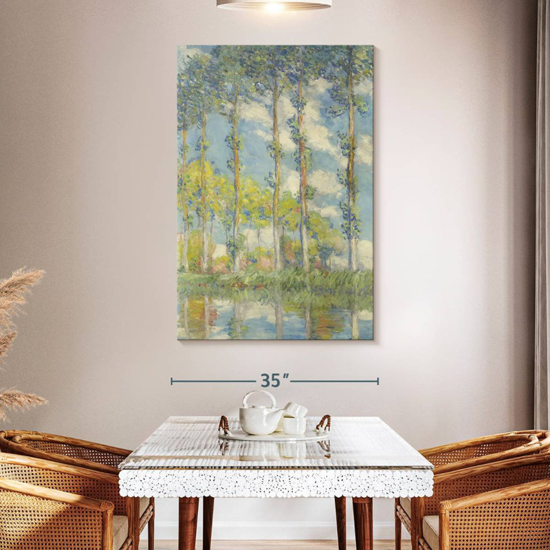 Harnek Les Peupliers, 51" H x 34" W