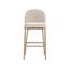 Hamlett Upholstered Bar Stool with Metal Frame-1163575263