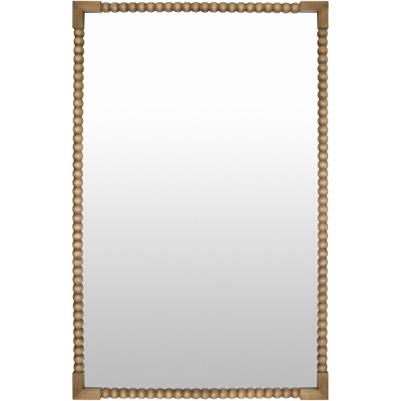 Galey Alix x Livabliss Lizzie Mirror, 80" H x 50" W , Brown Wood