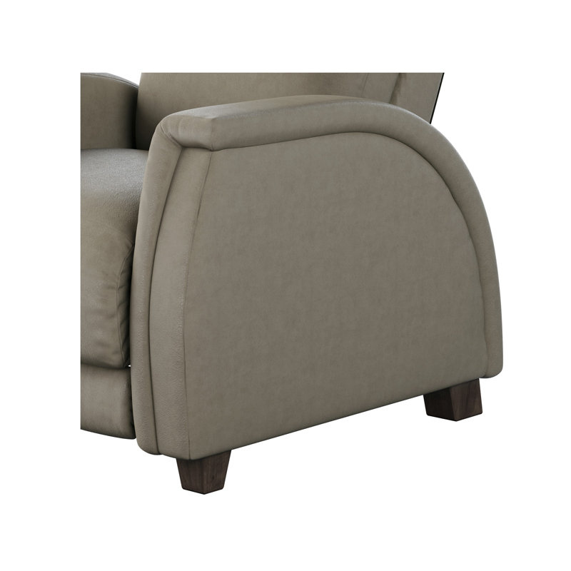 Fauteuil inclinable en cuir Venus Zero Gravity, Sable Maximus, Appui-tête électrique
